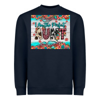 Navy i am perfect aunt Heavyweight Sweatshirt - JahusDesignShop