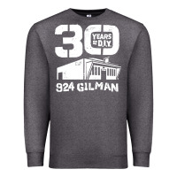 Charcoal Heather 30 years of diy 924 gilman streets Premium Sweatshirt - artisFamous