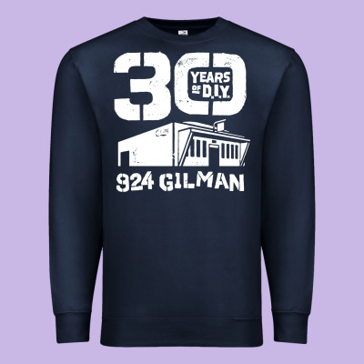 30 Years Of Diy 924 Gilman Streets Premium Sweatshirt Designed By Artisfamous