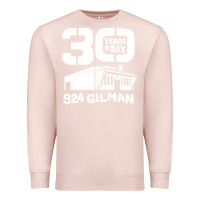 Pale Pink 30 years of diy 924 gilman streets Premium Sweatshirt - artisFamous