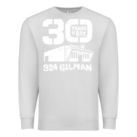 Dove Grey 30 years of diy 924 gilman streets Premium Sweatshirt - artisFamous
