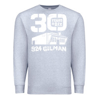 Heather Grey 30 years of diy 924 gilman streets Premium Sweatshirt - artisFamous