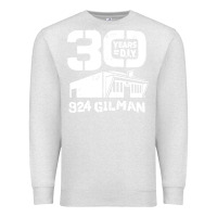 Oatmeal Heather 30 years of diy 924 gilman streets Premium Sweatshirt - artisFamous