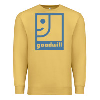 Antique Gold GOODWILL Premium Sweatshirt - artisFamous