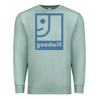 Seafoam GOODWILL Premium Sweatshirt - artisFamous