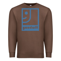 Chestnut GOODWILL Premium Sweatshirt - artisFamous