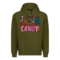 Army Green Just A Little Arm Candy Premium Hoodie - SublimationCraftShop