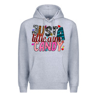 Heather Grey Just A Little Arm Candy Premium Hoodie - SublimationCraftShop