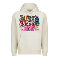 Oatmeal Heather Just A Little Arm Candy Premium Hoodie - SublimationCraftShop