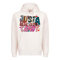 Pale Pink Just A Little Arm Candy Premium Hoodie - SublimationCraftShop
