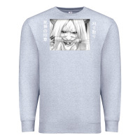 Heather Grey reaper death Premium Sweatshirt - artisFamous