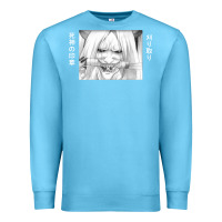 Ocean Blue reaper death Premium Sweatshirt - artisFamous