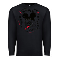 Black the growlers Premium Sweatshirt - artisFamous