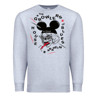 Heather Grey the growlers Premium Sweatshirt - artisFamous