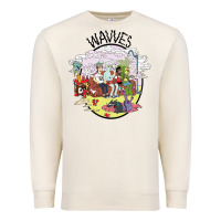 Sandshell wavves Premium Sweatshirt - artisFamous