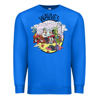 True Royal wavves Premium Sweatshirt - artisFamous