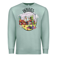 Seafoam wavves Premium Sweatshirt - artisFamous
