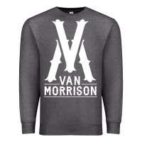 Charcoal Heather Van Morrison Music Premium Sweatshirt - artisFamous