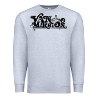 Heather Grey Van Morrison Music Premium Sweatshirt - artisFamous