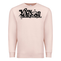 Pale Pink Van Morrison Music Premium Sweatshirt - artisFamous