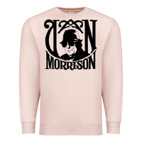 Pale Pink Van Morrison Music Premium Sweatshirt - artisFamous