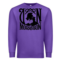 Purple Van Morrison Music Premium Sweatshirt - artisFamous