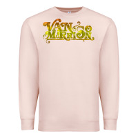 Pale Pink Van Morrison Music Premium Sweatshirt - artisFamous
