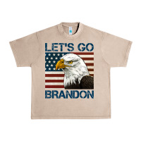French Oak american bald eagle let's go brandon Urban Heavy Tee - Jasminsmagicworld