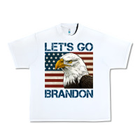 White american bald eagle let's go brandon Urban Heavy Tee - Jasminsmagicworld
