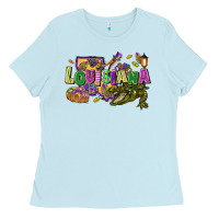 Louisiana Mardi Gras Ladies Tee | Teevron