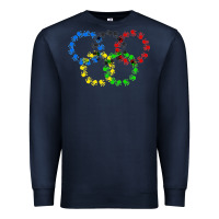Navy winter olympics Premium Sweatshirt - artisFamous