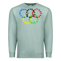 Seafoam winter olympics Premium Sweatshirt - artisFamous
