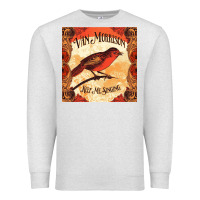 Oatmeal Heather Van Morrison Music Premium Sweatshirt - artisFamous