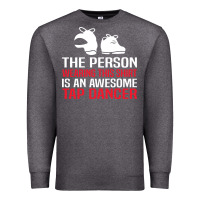 Charcoal Heather awesome tap dancer shirt classic Premium Sweatshirt - artisFamous