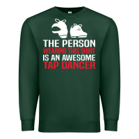 Sports Green awesome tap dancer shirt classic Premium Sweatshirt - artisFamous