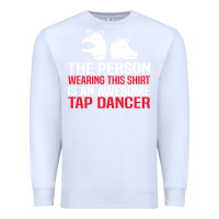White awesome tap dancer shirt classic Premium Sweatshirt - artisFamous