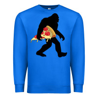 True Royal bigfoot carrying pizza Premium Sweatshirt - artisFamous