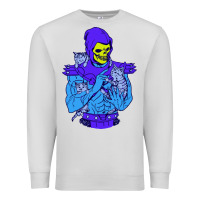 Dove Grey skeletor's cat premium scoop csic las Premium Sweatshirt - artisFamous
