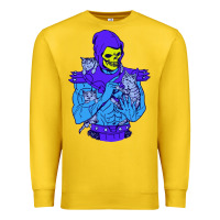 Lemon skeletor's cat premium scoop csic las Premium Sweatshirt - artisFamous