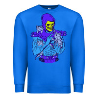 True Royal skeletor's cat premium scoop csic las Premium Sweatshirt - artisFamous