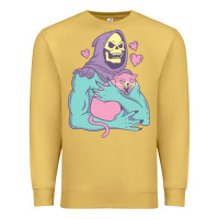 Antique Gold skeletor's cat premium scoop classic Premium Sweatshirt - artisFamous