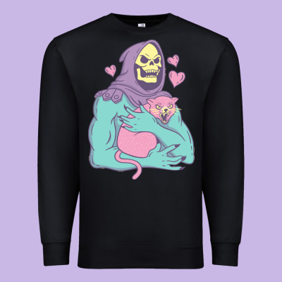 Skeletor's Cat Premium Scoop Classic Premium Sweatshirt Designed By Artisfamous
