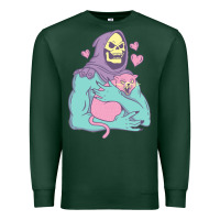 Sports Green skeletor's cat premium scoop classic Premium Sweatshirt - artisFamous