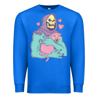 True Royal skeletor's cat premium scoop classic Premium Sweatshirt - artisFamous