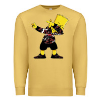 Antique Gold dabbing bart Premium Sweatshirt - artisFamous