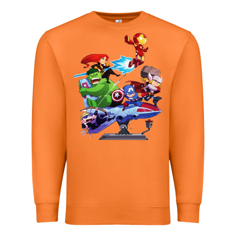 Superheroes Premium Sweatshirt by artisFamous | Teevron