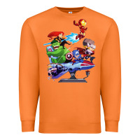 Carrot superheroes Premium Sweatshirt - artisFamous