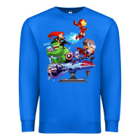 True Royal superheroes Premium Sweatshirt - artisFamous