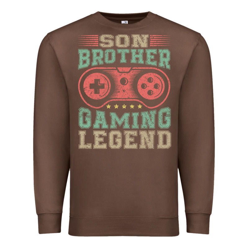 Son Brother Gaming Legend Premium Sweatshirt by artisFamous | Teevron