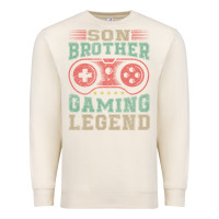 Sandshell SON BROTHER GAMING LEGEND Premium Sweatshirt - artisFamous